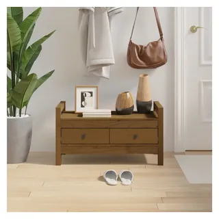 vidaXL Flurbank Sitzbank 80x40x43 cm braun