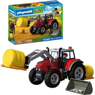 Playmobil Country Großer Traktor mit Heuballen 72305