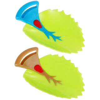 Linian 2 Stück Küche Bad Waschbecken Verlängerung Extender, Süß Kinder Tap Extender, Wasserdüse Extender für Kinder Baby Hände waschen Badezimmer