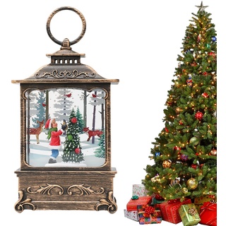 Schneekugel Laterne – rotierende Weihnachts-Schneekugeln Lichter | Weihnachtsszene u den Weihnachtsbaum, rotierende Weihnachts-Schneekugeln, Lichter für Weihnachten, Zuhause, Wohnzimmer Zonewd