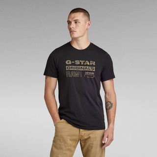 Distressed Originals Slim T-Shirt - Schwarz - Herren - M