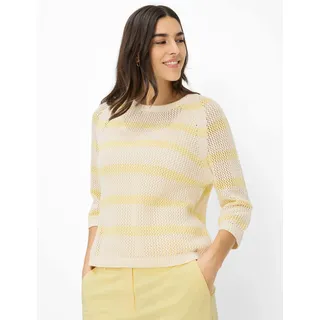 Brax Strickpullover Gelb 42