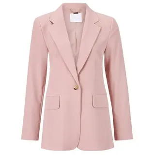Rich & Royal Blusenblazer Damen Blazer Regular Fit (1-tlg) rosa