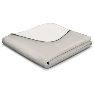 Biederlack DALORA Kuscheldecke 150 x 200 cm Beige/Weiß