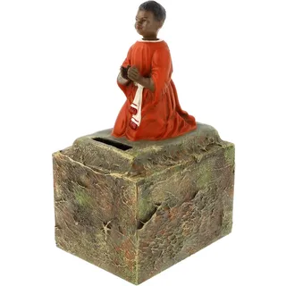Marolin Missionssammelbüchse *Afrika* antikorange