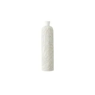 HOME STORY Deko Vase   ¦ weiß ¦ Polyresin (Kunstharz) ¦ Maße (cm): H: 60  Ø: 14.5