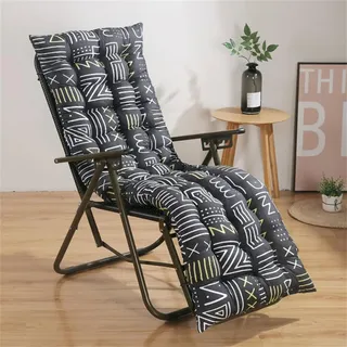 Morbuy Bequeme Liegenauflage Deckchair & Sonnenliegen - 8cm Dicke Polsterung Gartenliege Auflage Liegestuhl Polster Tragbare Garten Innenhof Gepolstertes (53x180x8cm,Jahrgang)