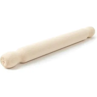 Famanu Holz-Dehroller für Pizza, Pasta und Blätterteig - 40 x 4 cm