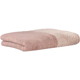 CAWÖ Luxury Home Two-Tone 590 Gästehandtuch 30 x 50 cm magnolie
