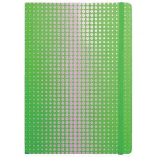 Cedon Notizbuch A4 grün/pink