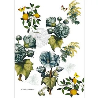 BIENENKORB24 Garnier Thiebaut Geschirrtuch Giardino Bleu