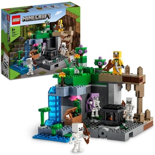 LEGO® Konstruktionsspielsteine Das Skelettverlies (21189), LEGO® Minecraft, (364 St), Made in Europe bunt