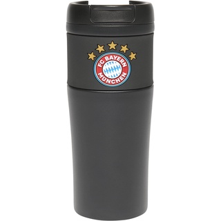 FC Bayern München Thermobecher | Coffee to go Becher | Schwarz