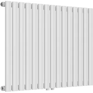 neu.haus Design Röhrenheizkörper 600 x 900 mm 653 W weiß Mittelventil