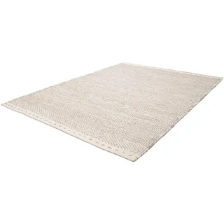 Wollteppich OBSESSION "My Jaipur 333" Teppiche Gr. B/L: 160 cm x 230 cm, 14 mm, 1 St., beige Esszimmerteppiche Handweb Teppich, reine Wolle, handgewebt