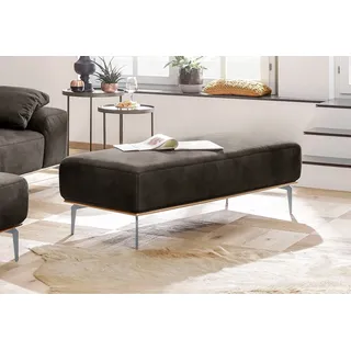 W.Schillig Polsterhocker run 150 x 46 x 60 cm Grau