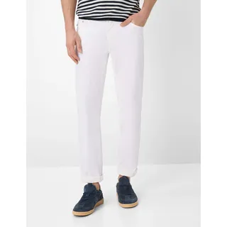 Brax Herren Five-Pocket-Hose Style COOPER WHITE, weiß, Gr. 34/34