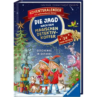 Ravensburger Die Jagd nach dem magischen Detektivkoffer Adventskalender 2021 46418