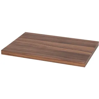 Schneidebrett Nussbaum Holz klein 28 x 19 x 1,5 cm | Holz-Leute