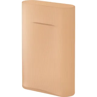 Ridge Vase 35 cm, hellorange