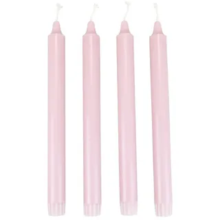 Richard Wenzel PURE, NATURAL WAX, Stabkerzen Antikrosa, (4er Pack)
