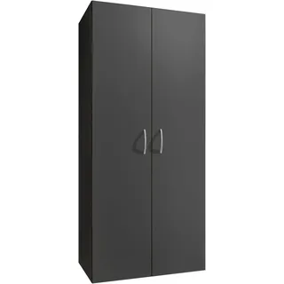 WIMEX Kleiderschrank Multiraumkonzept 80 x 185 x 40 cm Grau