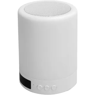 Nachttischlampe mit Bluetooth-Lautsprecher, Home Touch Control Tischlampe, Dimmbares RGB mit Farbwechsel, mit Wecker und Drahtlosem Bluetooth, Geschenk für Kinder/Freunde