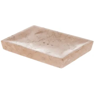 Guru-Shop Seifenablage Marmor Seifenschale, Zen Schale für den.., Breite: 16 cm weiß