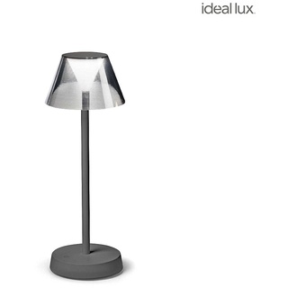 Ideal Lux Outdoor LED Akku Tischleuchte LOLITA TL, IP54, 7W, 3000K, 200lm, grau IDEA-286730