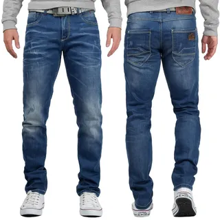 Cipo & Baxx Herren Jeans Hose Denim Pants Freizeit Destroyed Hose Business Cool