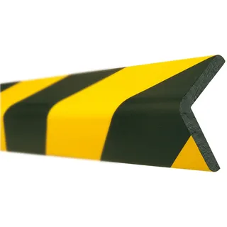 MORAVIA Prallschutz MORION Winkel Kantenschutz 60/60 mm Länge 1000 mm schwarz/gelb