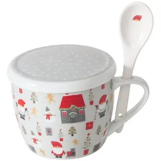 Boltze home Weihnachtstasse 0,6 l Grau