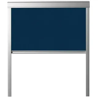 Verdunkelungsrollo DUA  (Dunkelblau, 78 x 140 cm, Passend für: Dachfenster 78 x 140 cm von Solid Elements, VELUX®, FAKRO®)