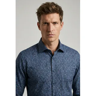 Olymp Langarmhemd Blau 39
