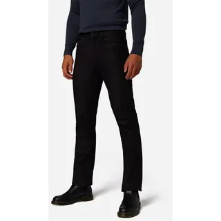 Ricano Lederhose RT-101 Lederjeans aus Büffel Nubuk Leder im klassischen 5-Pocket-Stil schwarz 38