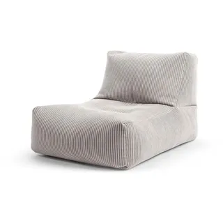 Sitting Point Sitzsack Rock Shara Cord Grau