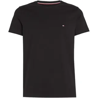 Tommy Hilfiger Core Stretch Slim Fit C Kurzarm-T-Shirt Black S