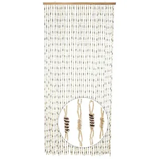 Kobolo Nature Ösen 90 x 200 cm Beige/Braun 1 St