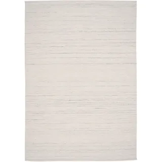 Pergamon Wollteppich Kelim Natur Woolly 200 x 300 cm Grau