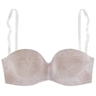 nuance by lascana Multiway-BH Damen weiß-nougat Gr.85A