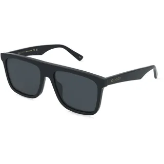 Gucci GG2182S Herren-Sonnenbrille Vollrand Eckig Acetat-Gestell, schwarz