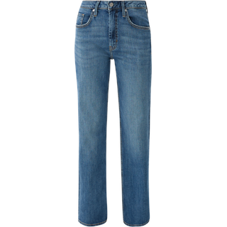 s.Oliver - Jeans Karolin / Regular Fit / Mid Rise / Straight Leg, Damen, blau, 46/32