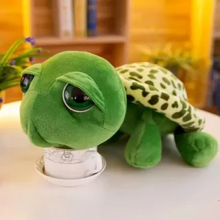 champracer Kuscheltier Schildkröte Süße Plüschtier Flauschiges Stofftier zum Kuscheln & Spielen Dekokissen für Kuschelecke Kinderzimmer Schlafzimmer Deko (45cm)