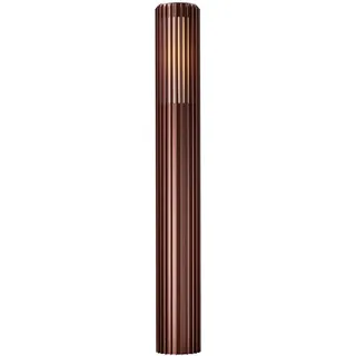Nordlux Wegeleuchte Aluminium 95,4 cm inkl. E27-Fassung braun