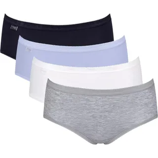 SLOGGI Slip »Basic+ Midi C4P«, (4er Pack), perfekter Sitz sloggi MULTIPLE COLOURS 15