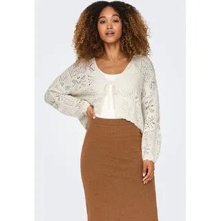 Only ONLBEACH LIFE 7/8 O-N Cardigan Weiß S