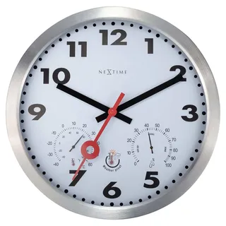 Nextime Clematis 35,00 cm 4307AR silber