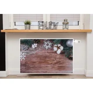 Heizkörperverkleidung, Heizkörperabdeckung, Magnetmatte, Weihnachten 60x100