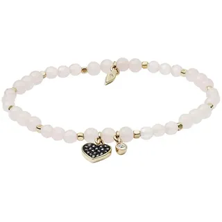 Fossil Vintage Motifs Armband, Rosa Goldfarben JA6922710 Größe 19 cm