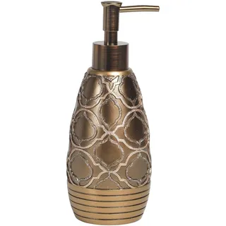 Popular Bath Spindel-Kollektion, Kunstharz, Gold, Lotion Pump